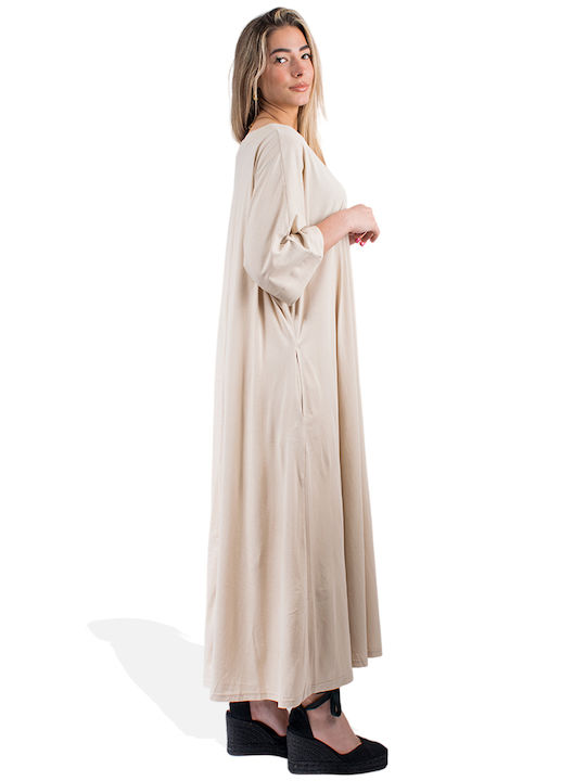 4tailors Maxi Dress Beige