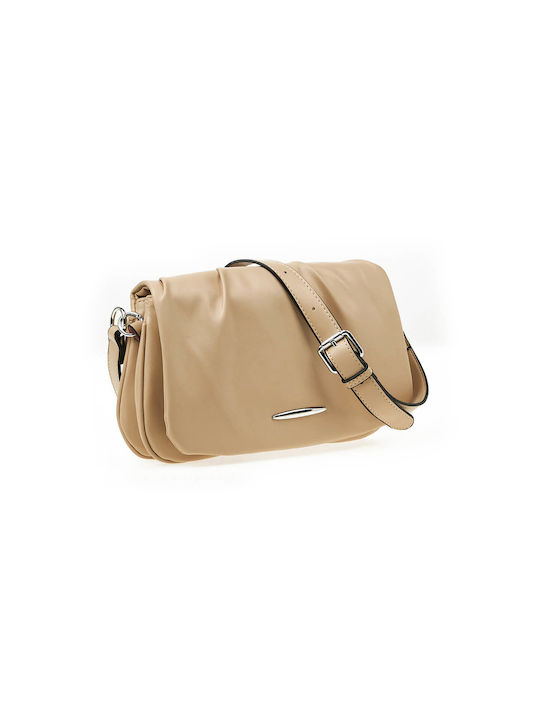 Verde Damen Tasche Schulter Beige