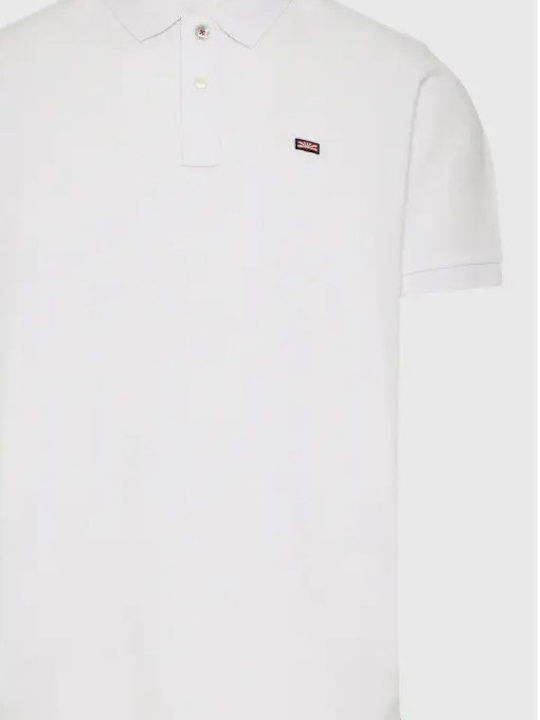 Polo Short Sleeve Blouse White