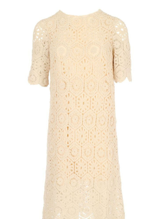 Mexx Midi Dress Beige