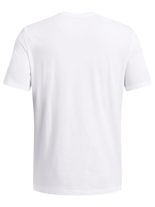 Ua M Curry Champ Athletic T-Shirt White