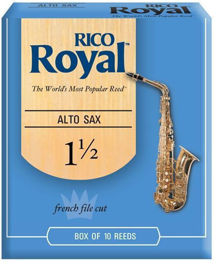 Daddario Royal Alto Sax No1.5 1pc Reeds