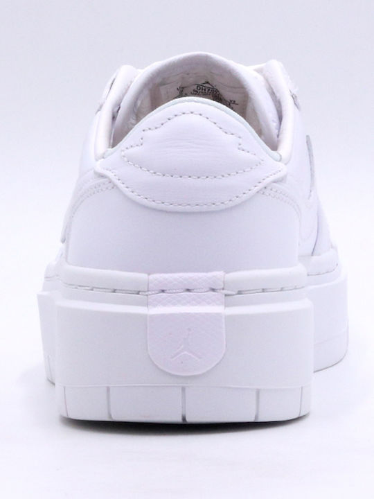 Air  1 Elevate Low Adidași Flatforms Pentru Femei Alb