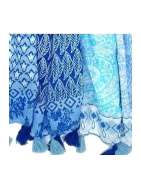 MI-TU Exclusive Women's Scarf Blue