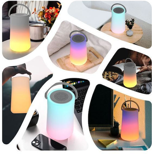 Sound Crush Luster Ηχείο Bluetooth 5W με Διάρκεια Μπαταρίας έως 8 ώρες Λευκό