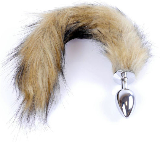 Boss Of Toys Fox Tail Πρωκτική Σφήνα XLarge Γκρι