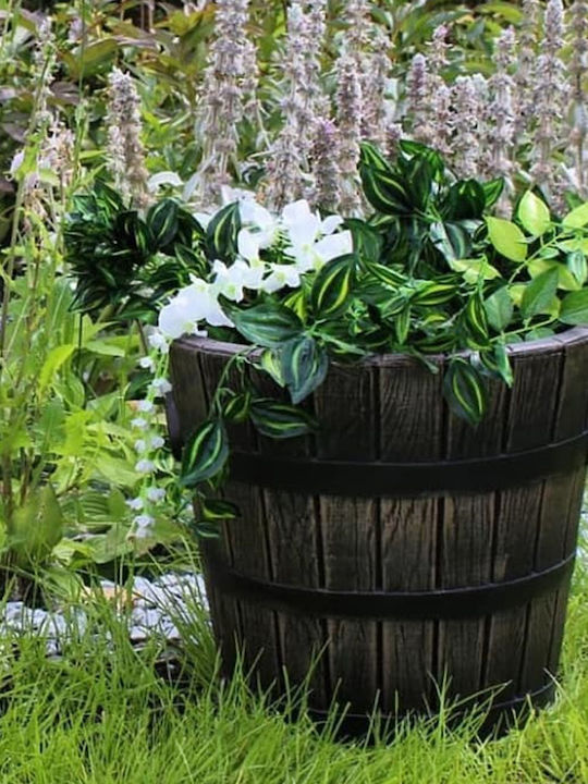 Viosarp Planter Plastic Gray 39x39cm.