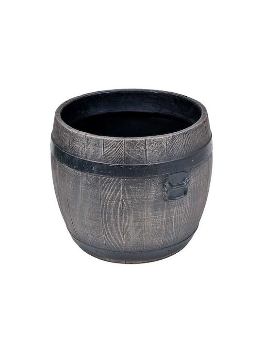 Viosarp Planter Plastic Gray 33x33cm.