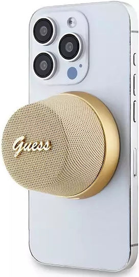 Guwsc3alsmp Bluetooth-Lautsprecher 3W mit Akkulaufzeit bis zu 2 Stunden Gold