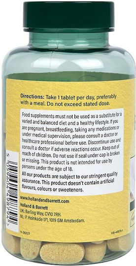Holland & Barrett Bee Pollen 500mg 90 Registerkarten