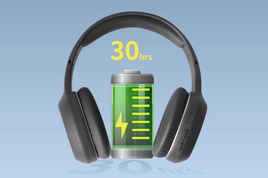 Edifier W600BT Безжични / Жични Over Ear Слушалки с 30 часа Работа Черни