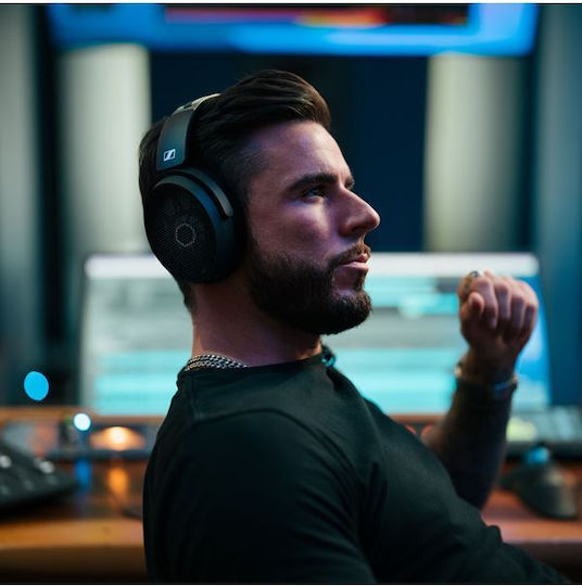 Sennheiser HD 490 PRO Ενσύρματα Over Ear Ακουστικά Μαύρα