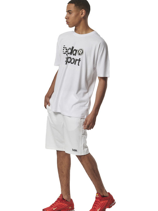 Essential Sport Αθλητική Ανδρική Βερμούδα White
