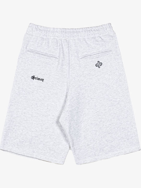 Baggy Men's Athletic Shorts White