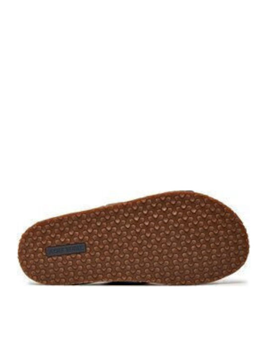 Women's Flat Sandals in Blue Color