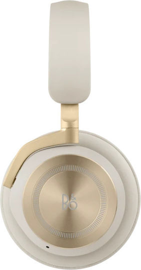 Bang & Olufsen Beoplay HX Wireless / Wired Over Ear Headphones with 35 Hours Playing Time Gold Tone