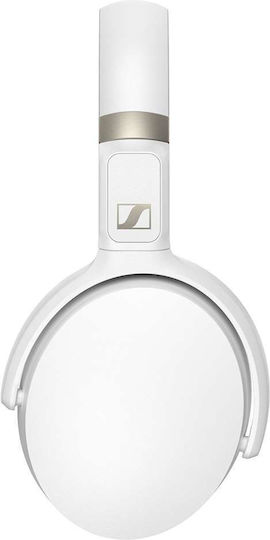 Sennheiser HD 450BT Wireless / Wired Over Ear Headphones with 30 hours of Operation and Quick Charge White