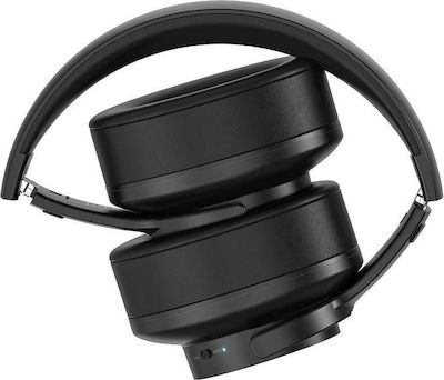 BlitzWolf BW-HP2 Pro Ασύρματα/Ενσύρματα Over Ear Ακουστικά με 42 ώρες Λειτουργίας Μαύρα