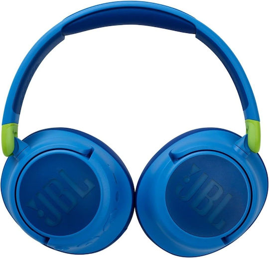 JBL JR460NC Wireless / Wired Over Ear Headphones with 20 hours of Operation and Quick Charge Blue