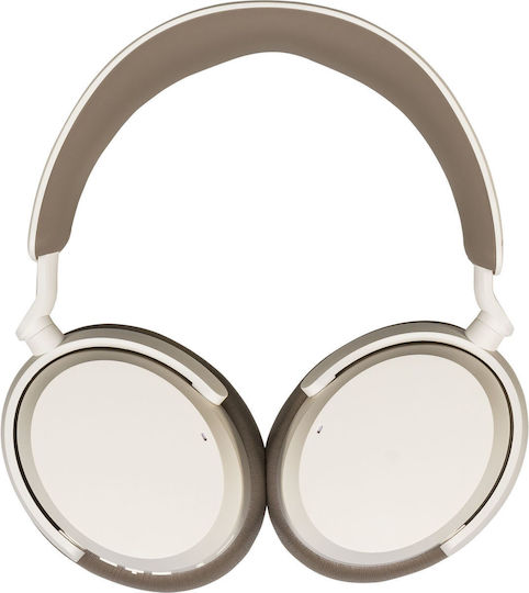 Sennheiser Accentum Ασύρματα / Ενσύρματα Over Ear Ακουστικά με 50 ώρες Λειτουργίας και Quick Charge Λευκά
