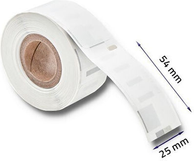 Qoltec 260 Αυτοκόλλητες Ετικέτες σε Ρολό 25x54mm