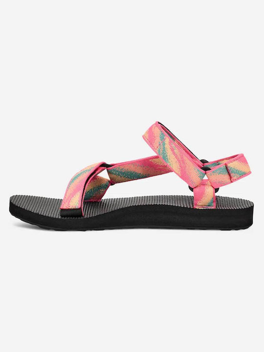 Teva Original Universal Women's Flat Sandals in Pink Color