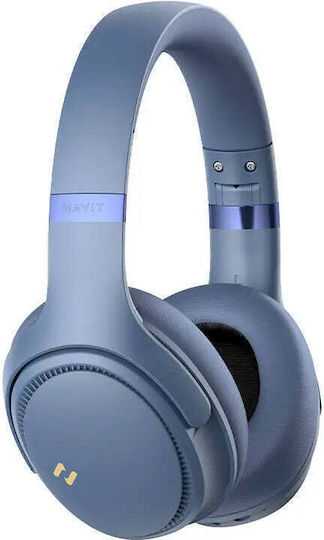 Havit H630BT PRO Wireless / Wired Over Ear Headphones with 50 hours of Operation Blue