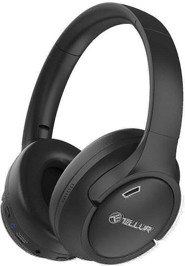Tellur TLL511471 Ασύρματα / Ενσύρματα Over Ear Ακουστικά Μαύρα
