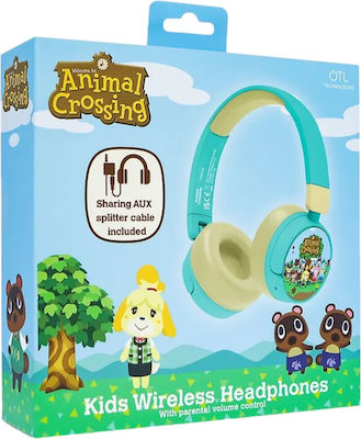 OTL Wireless/Wired On Ear Kids' Headphones Animal Crossing AC0998