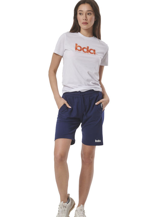 Body Action Women's Sporty Bermuda Shorts Blue