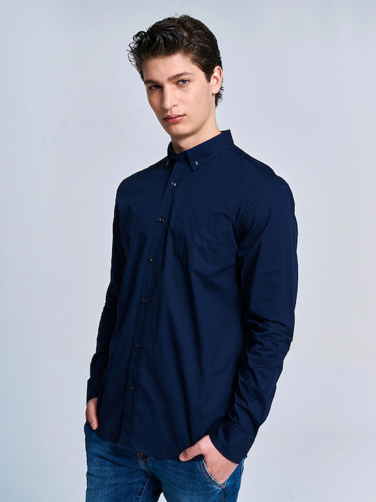 Staff Men's Shirt Blue Navy