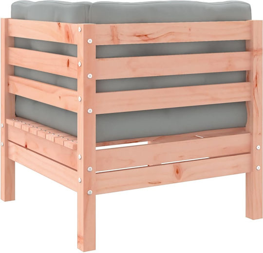 Garten- und Outdoor-Möbelsets Wohnzimmer Typsatz 7 Stück Grau mit Kissen