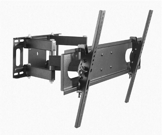Gembird WM-70ST-01 Βάση Τηλεόρασης Τοίχου έως 70" και 35kg Μαύρο