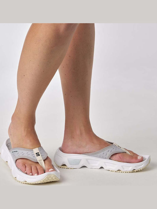 Reelax Break 6.0 Women's Flip Flops White