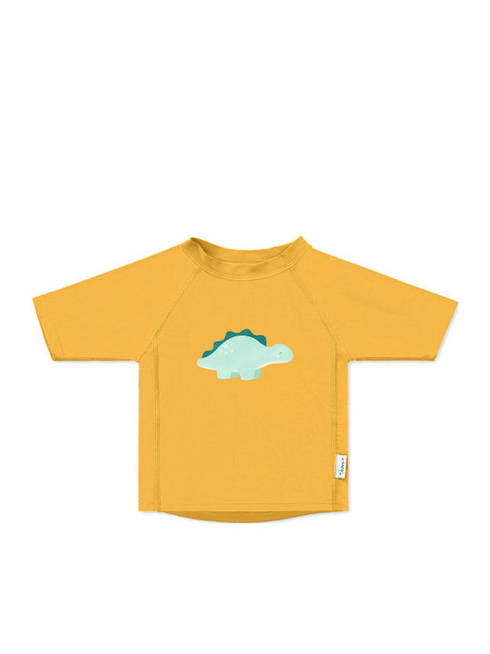 Saro Dinos Kinder Badebekleidung Rashguard Gelbe