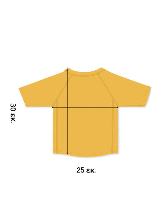 Saro Happy Dinos Kinder Badebekleidung Rashguard Gelbe