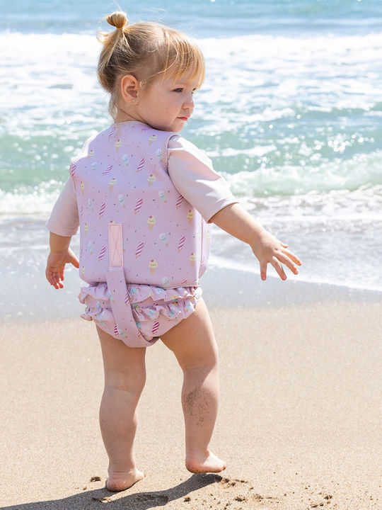 Saro Ice Creams Kids Swimwear Swim Diaper Light Blue