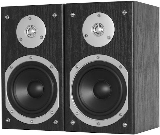 Fenton SHFB55B 100.317 Двойка Hi-Fi Говорители Bookself 140W 2 Брой шофьори Ш16xД19xВ28см. Черен