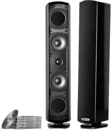 Polk Audio VM20 VM20-SL Paar Hi-Fi Lautsprecher Boden 175W Silber