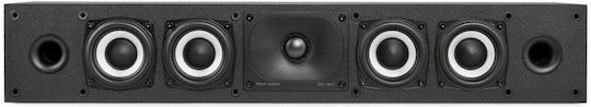 Polk Audio Monitor XT35 XT35 Hi-Fi Speaker Central 200W 2 No of Drivers W62xD14.10xH10.60cm. Black