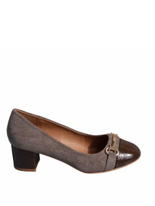 B-Soft Tabac Brown Heels