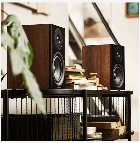 Argon Audio Forus 5 Pereche Boxe Hi-Fi Perete 2 Nr. de șoferi L27.2xA21.2xÎ16.8cm. Nuci