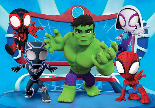 Παιδικό Puzzle Marvel Spidey Και Οι Απίθανοι Φίλοι Του 60pcs Clementoni