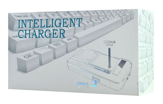 Powertech Încărcător de Baterii Negruς (QC64)