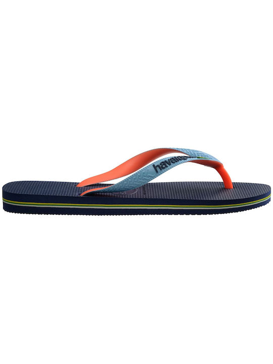 Brasil Mix Men's Flip Flops Blue