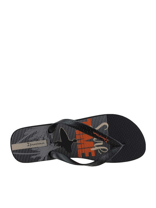Classica Brazil Men's Flip Flops Black