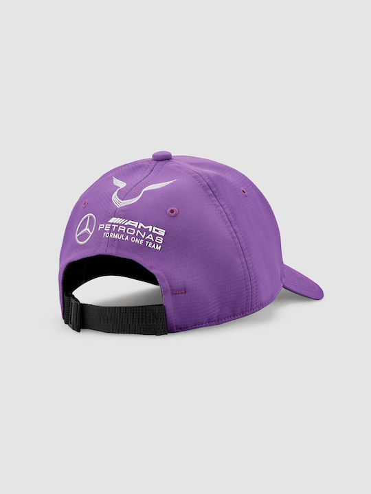 Mercedes-Benz Kids' Hat Fabric Purple