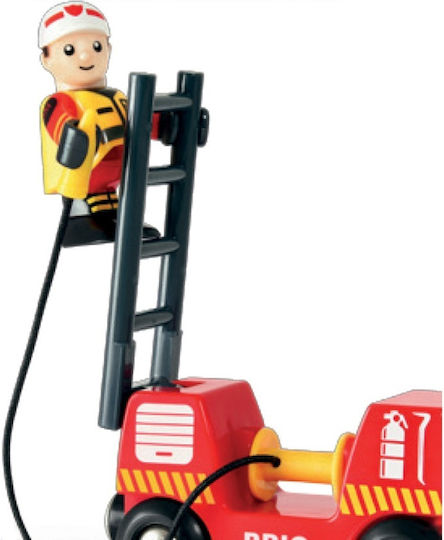 Brio World Πυροσβεστικό Όχημα Σκάλας Όχημα Παιχνίδι 33811