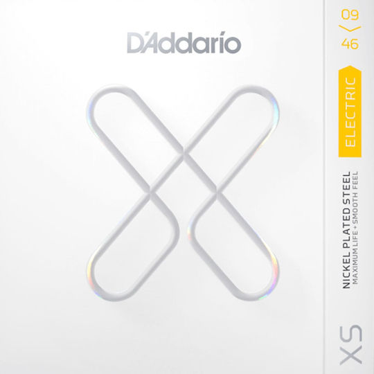 Daddario Set of Nickel Plated Steel Electric Guitar Strings 36