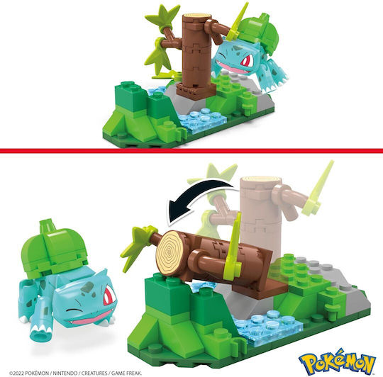 Mega Bloks Τουβλάκια Bulbasaur'S Forest Trek για 6+ Ετών 82τμχ